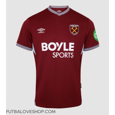 Dres West Ham United Lucas Paqueta #10 Domáci 2025-26 Krátky Rukáv Dres West Ham United Lucas Paqueta #10 Domáci 2025-26 Krátky Rukáv